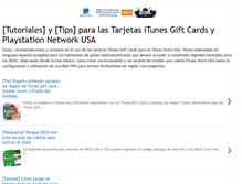 Tablet Screenshot of itunesgiftcards-argentina.com